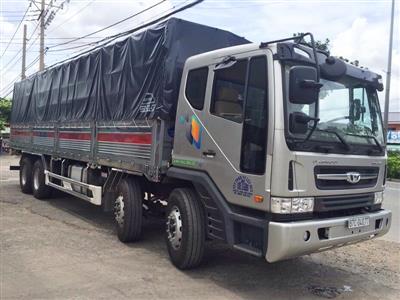 Xe tải thùng 4 chân Daewoo tải trọng 17 tấn 9