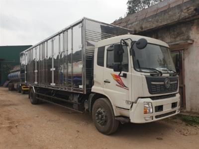 Xe tải Dongfeng Hoàng huy B180 Euro5 thùng tôn kín 9,7m