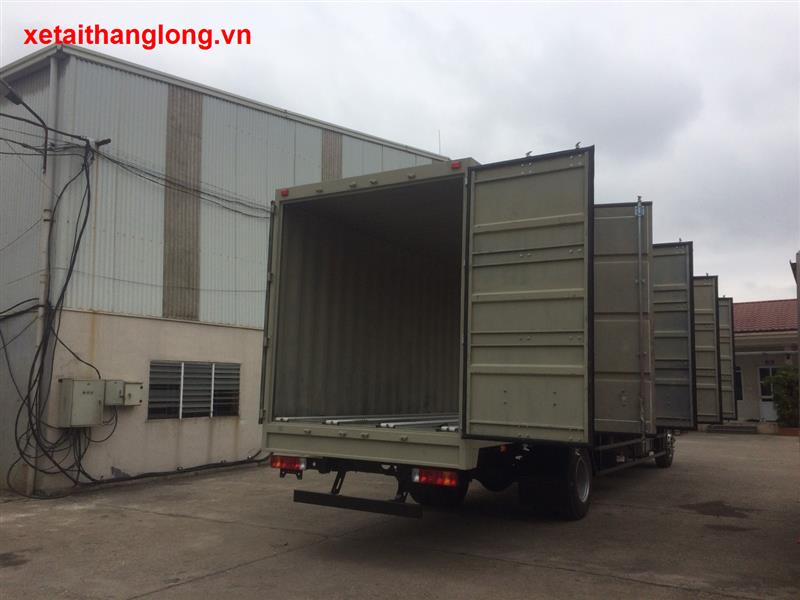 Xe tai faw thung container